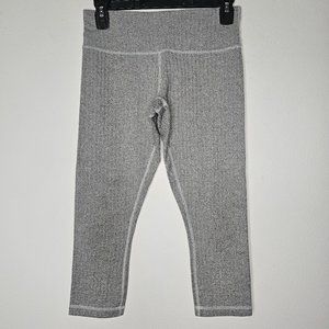 Like New Lululemon Women's Gray/Textered Activewear Leggings Size 6